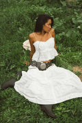 Miley Button Up Peplum Top