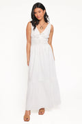 Robe longue Kayden - Blanc