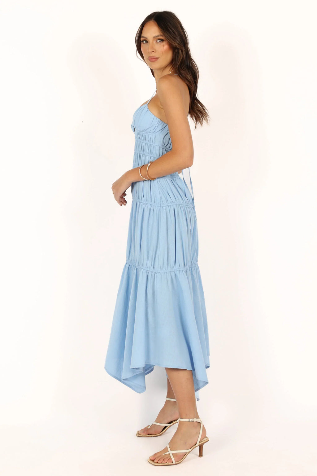 Robe Midi Riley - Bleue