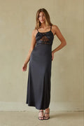 Selma Twist Lace Maxi Dress