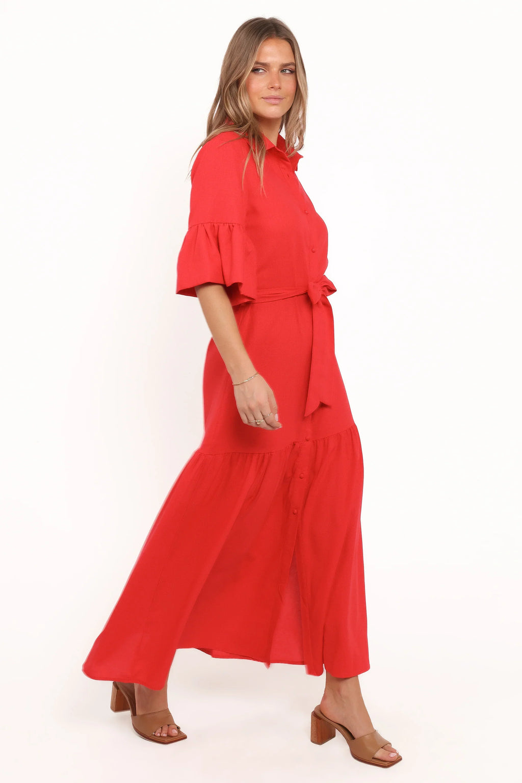 Robe midi Kirrily - Rouge