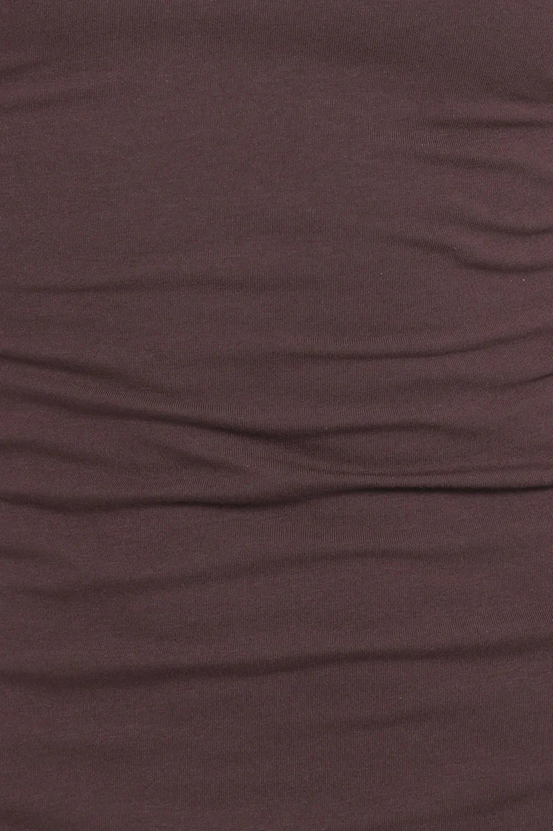 Robe longue Fiona - Espresso