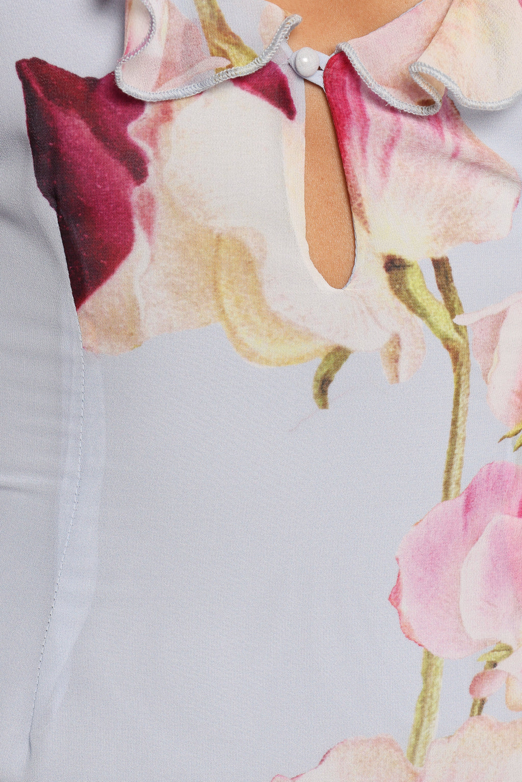 Robe longue Inayah – Imprimé Cadence