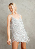 Mini-robe à franges Lola Sequin