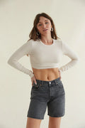 Levi's 501 Short '90s Noir Délavé