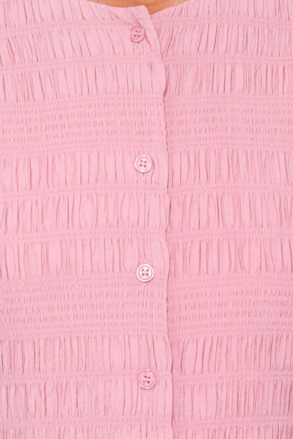 Mini-robe Amaya à manches longues - Rose
