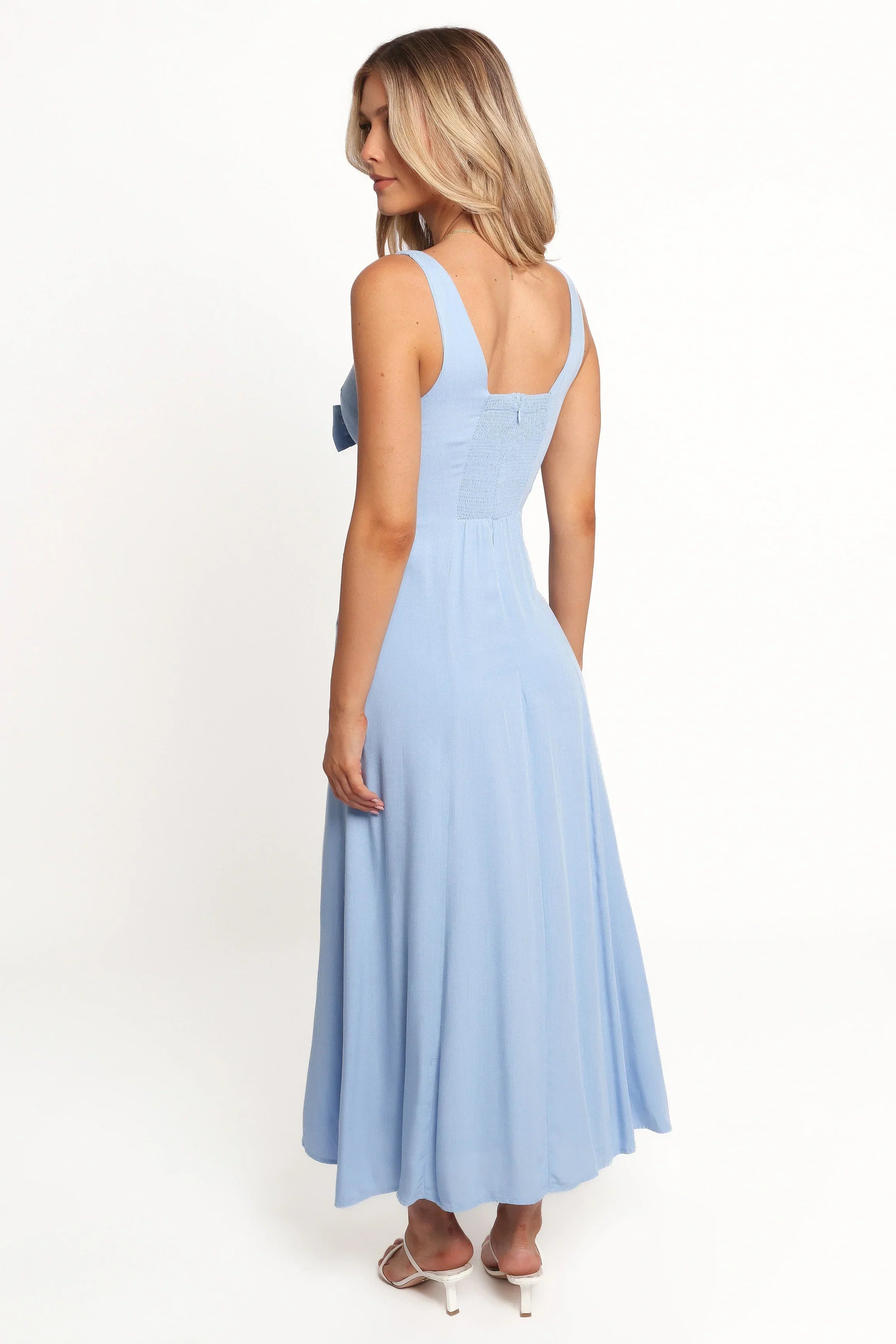 Robe midi Archer - Bleu pervenche