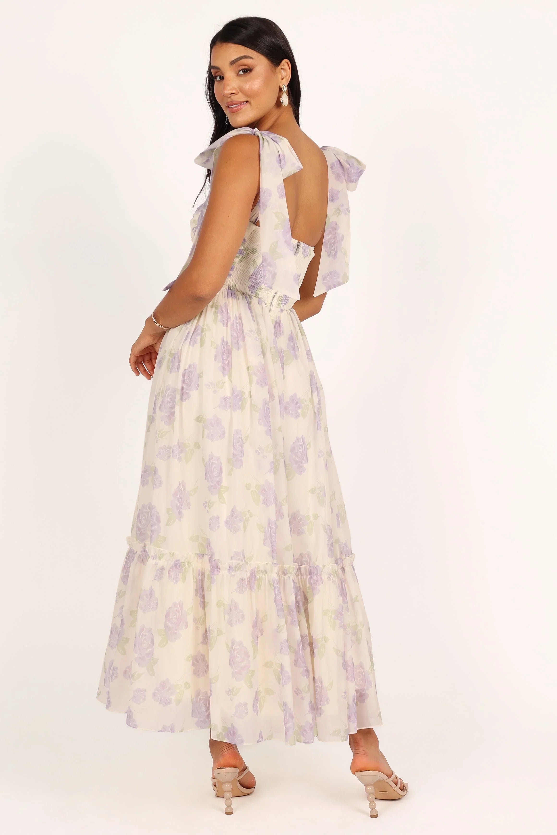 Robe midi Floret - Lavande