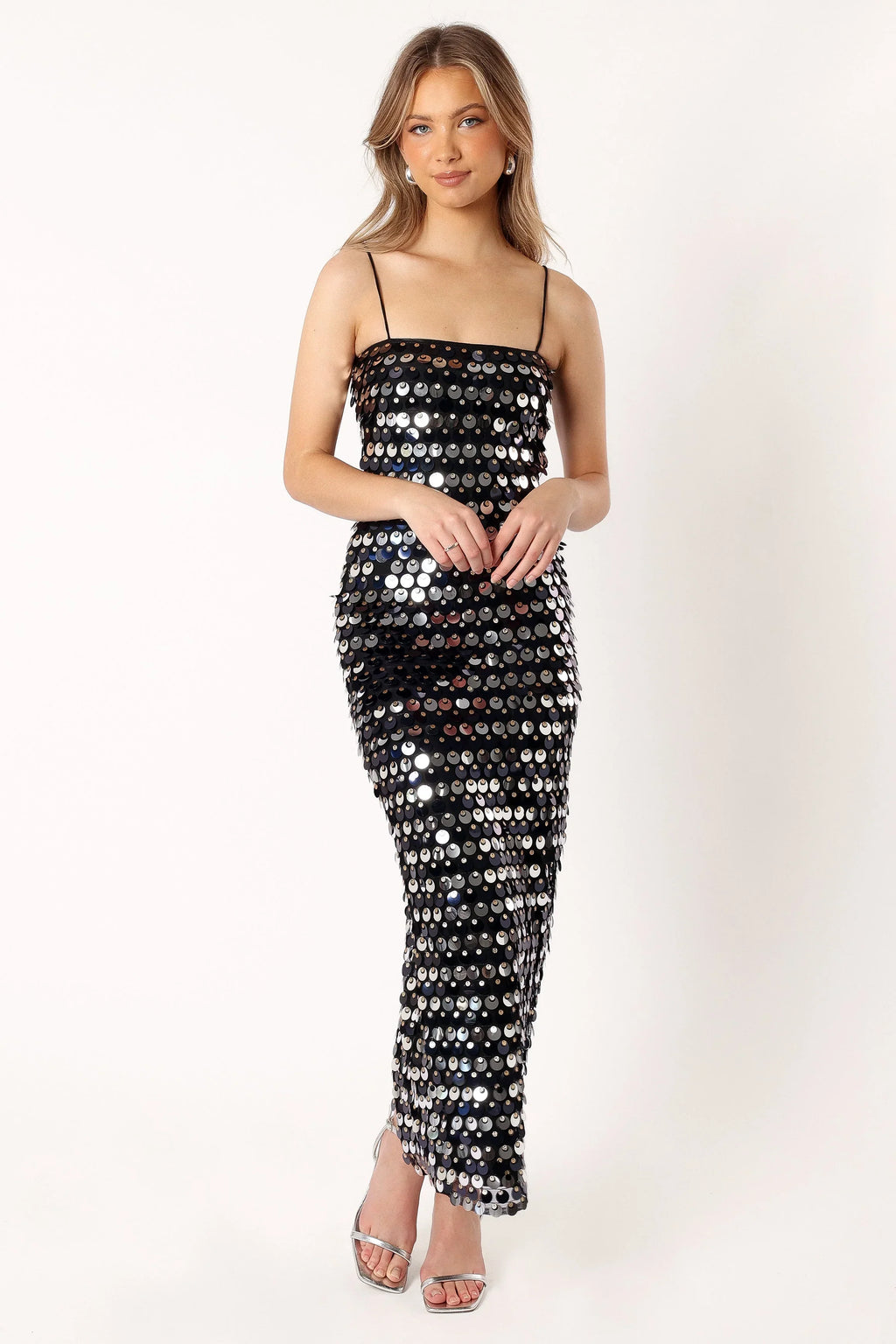 Robe longue Lacanza - Noir