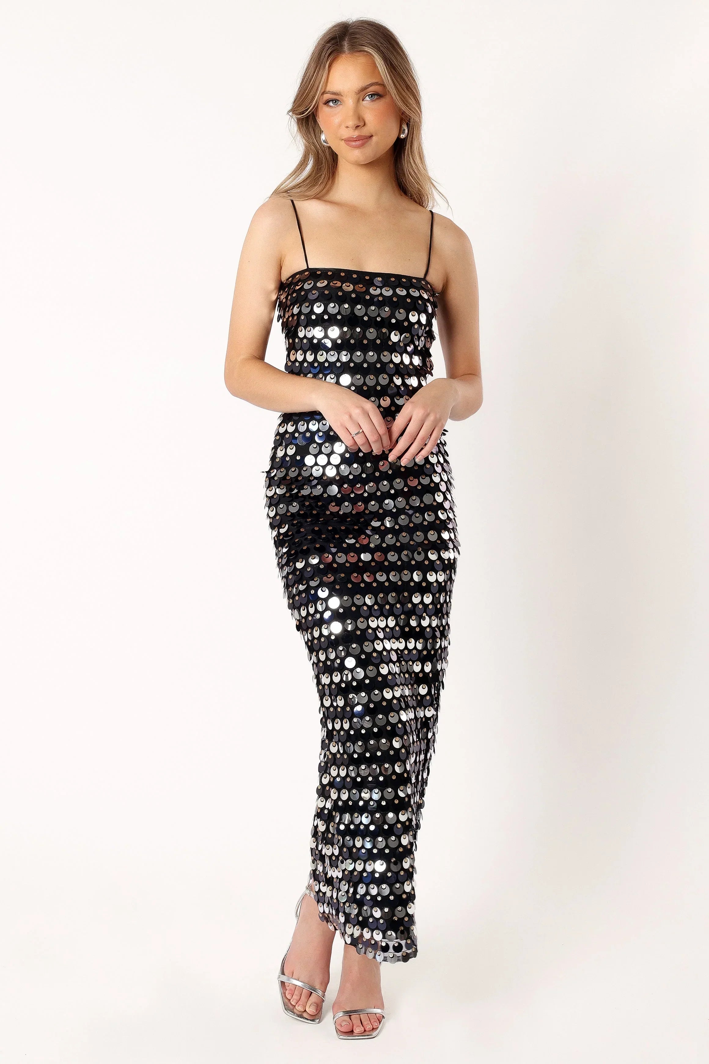 Robe longue Lacanza - Noir