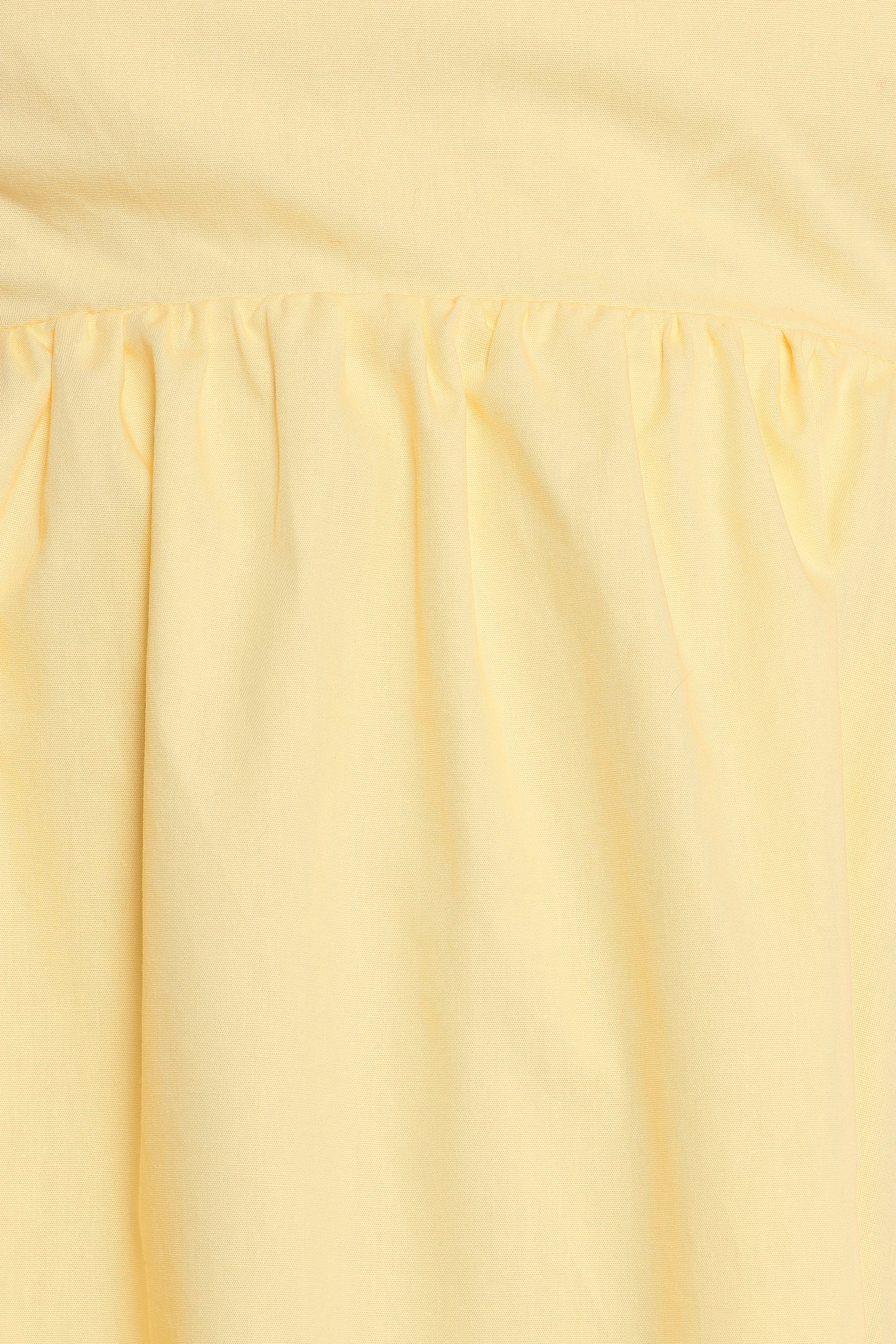 Robe longue Simona - Jaune