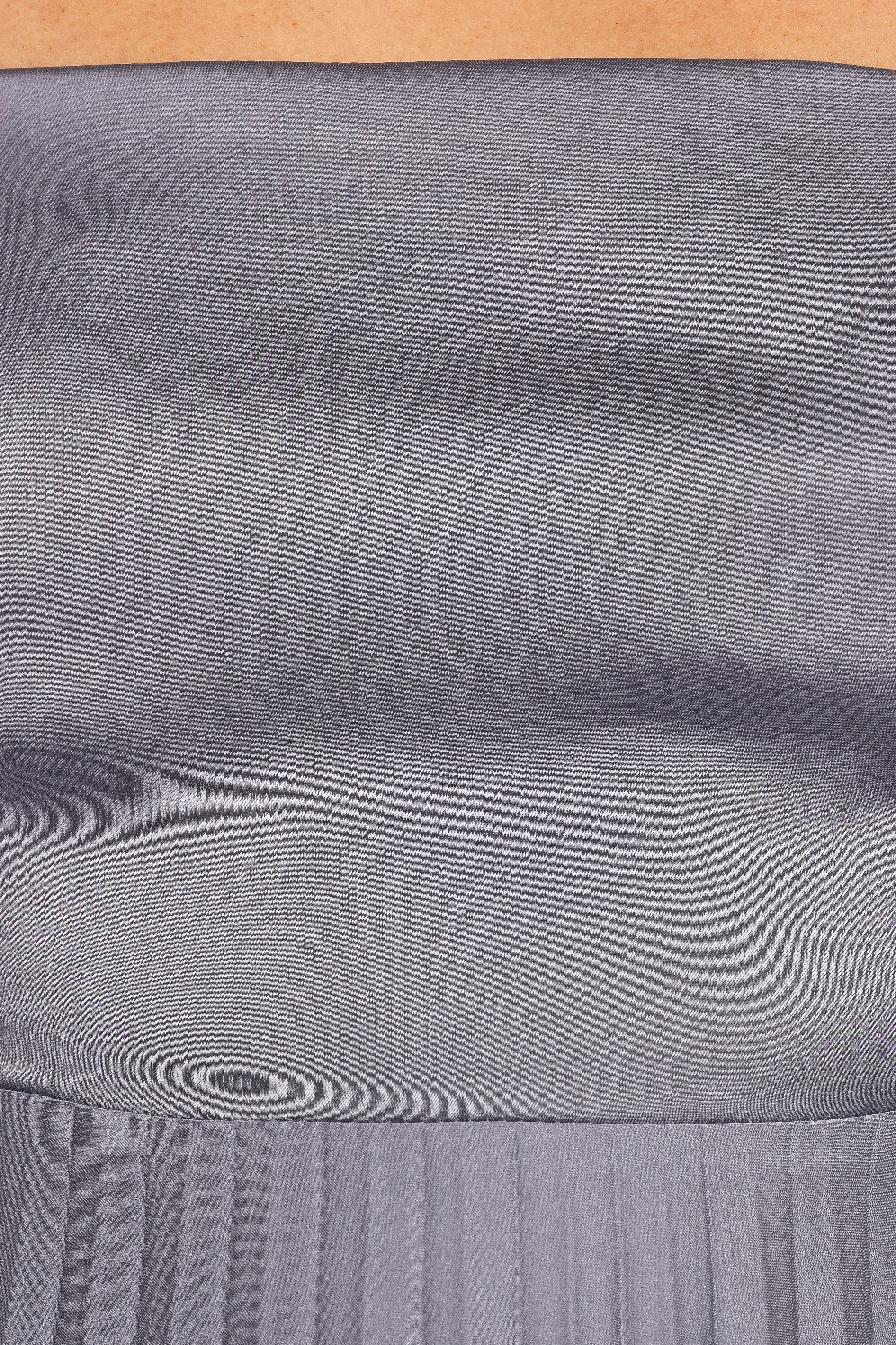Robe longue Keegan - Gris acier