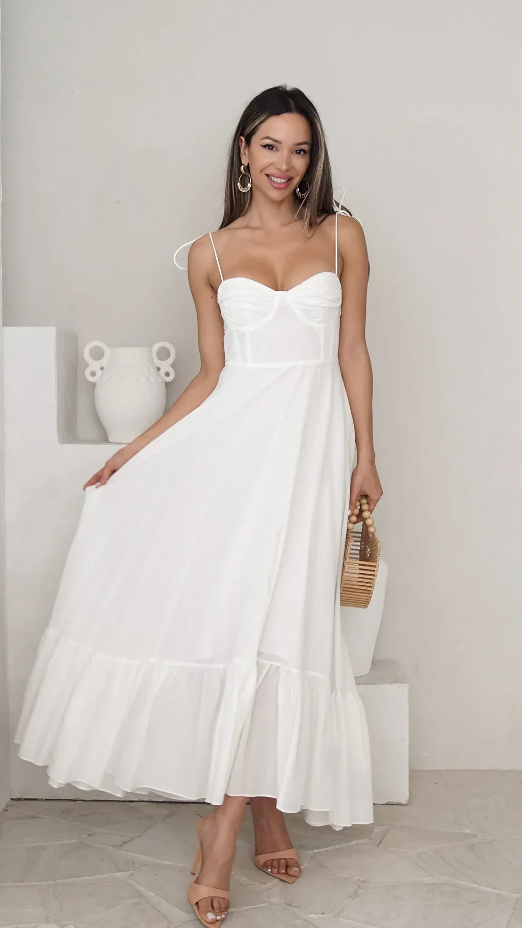 Robe longue Calista