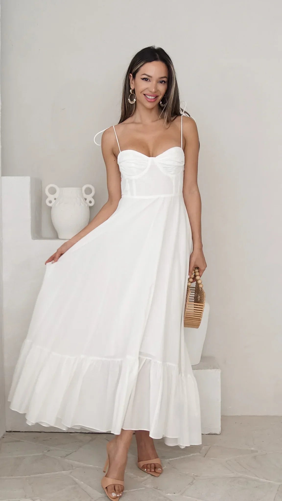 Robe longue Calista