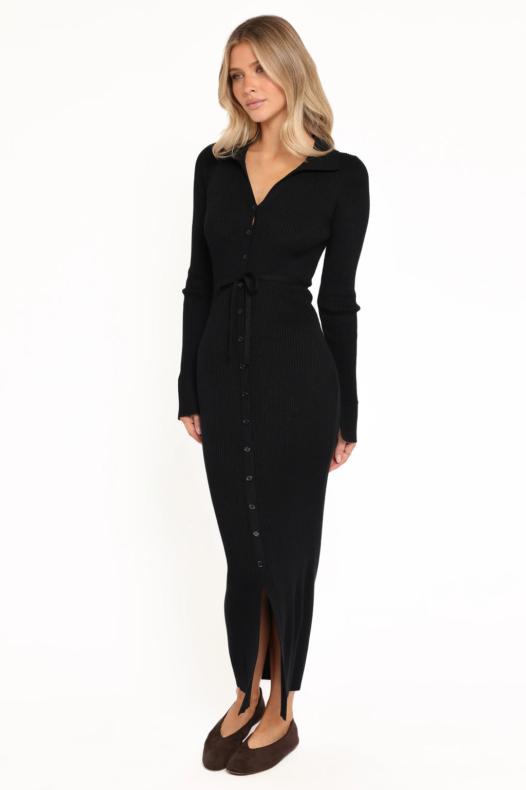 Robe longue Kadi - Noir