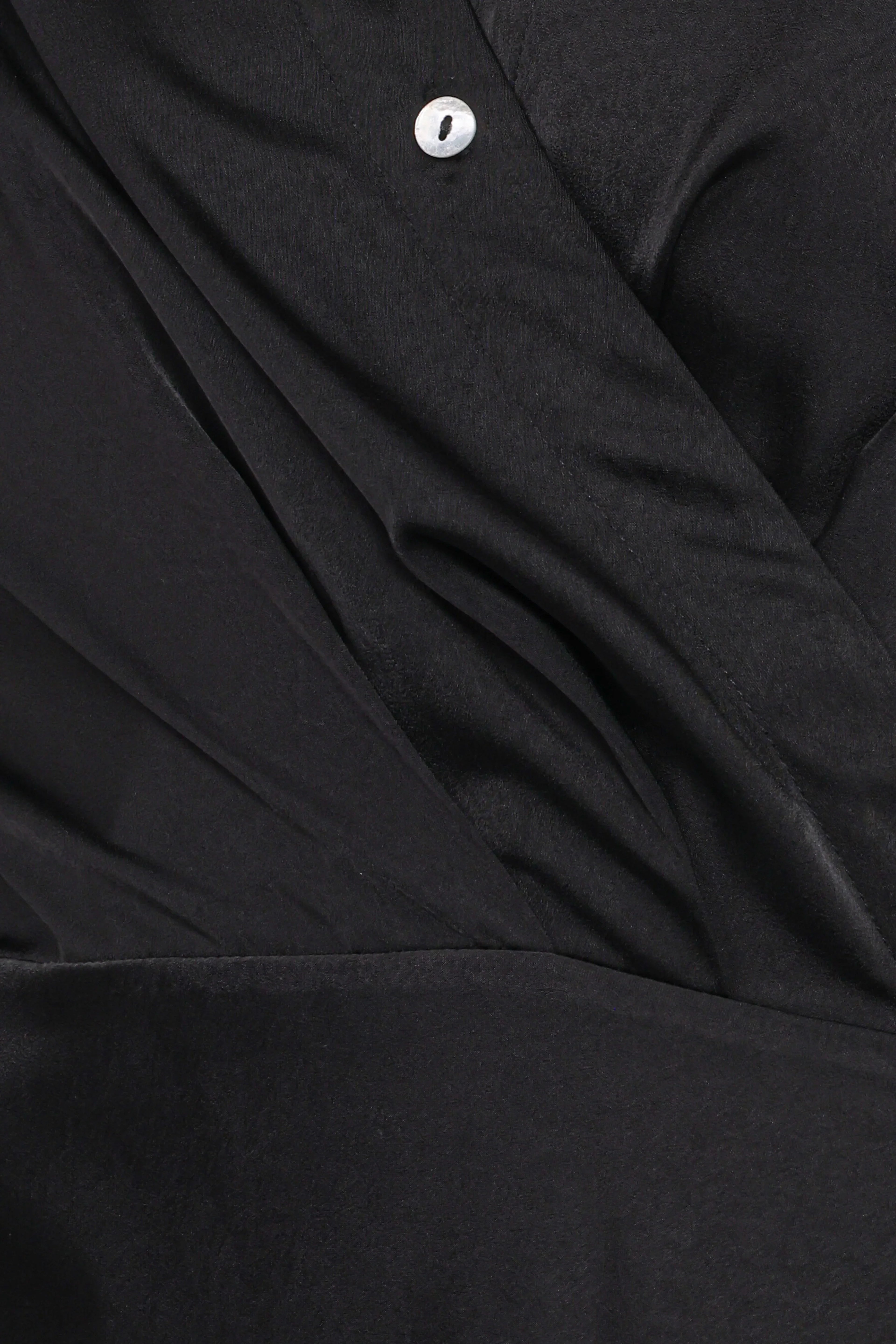 Robe longue manches longues Verna - Noir