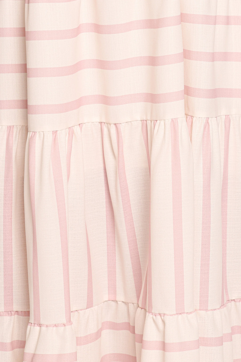 Evelin Midi Dress - Pink Stripe