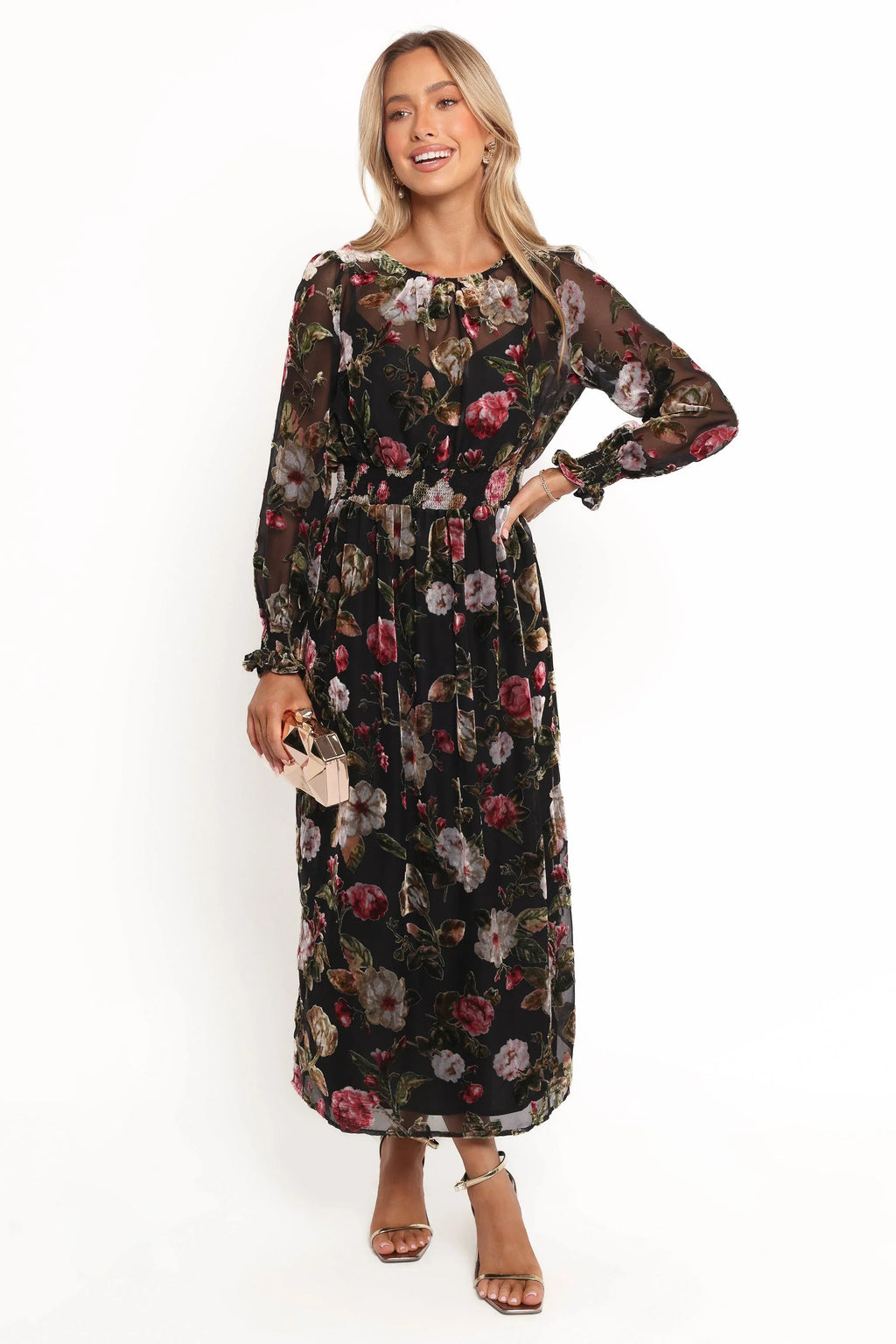 Robe midi Tracy - Multicolore