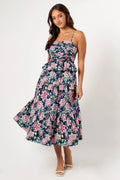 Robe midi Arlo - Marine