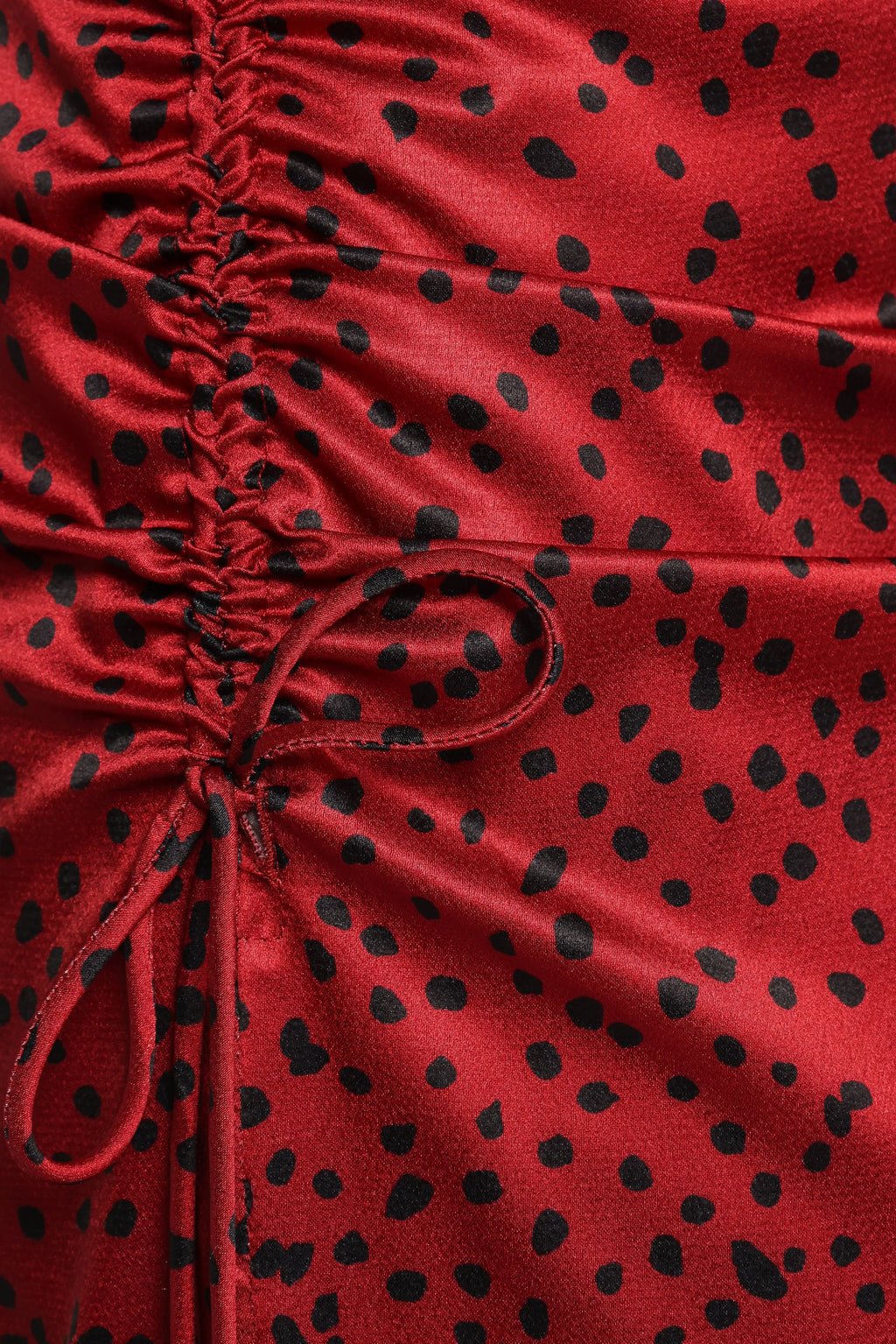 Robe midi Enid - Rouge