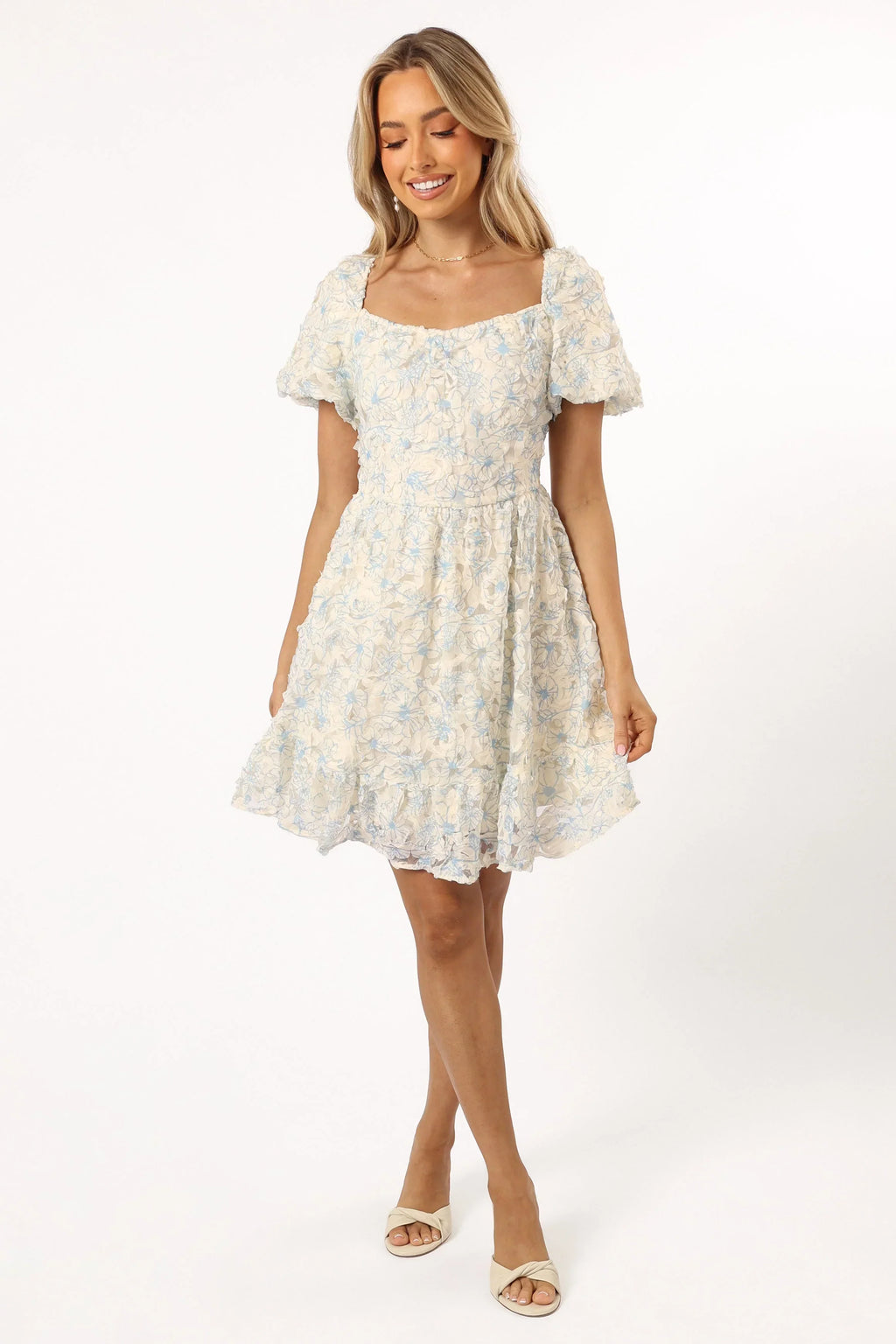 Atticus Mini Dress - Blue