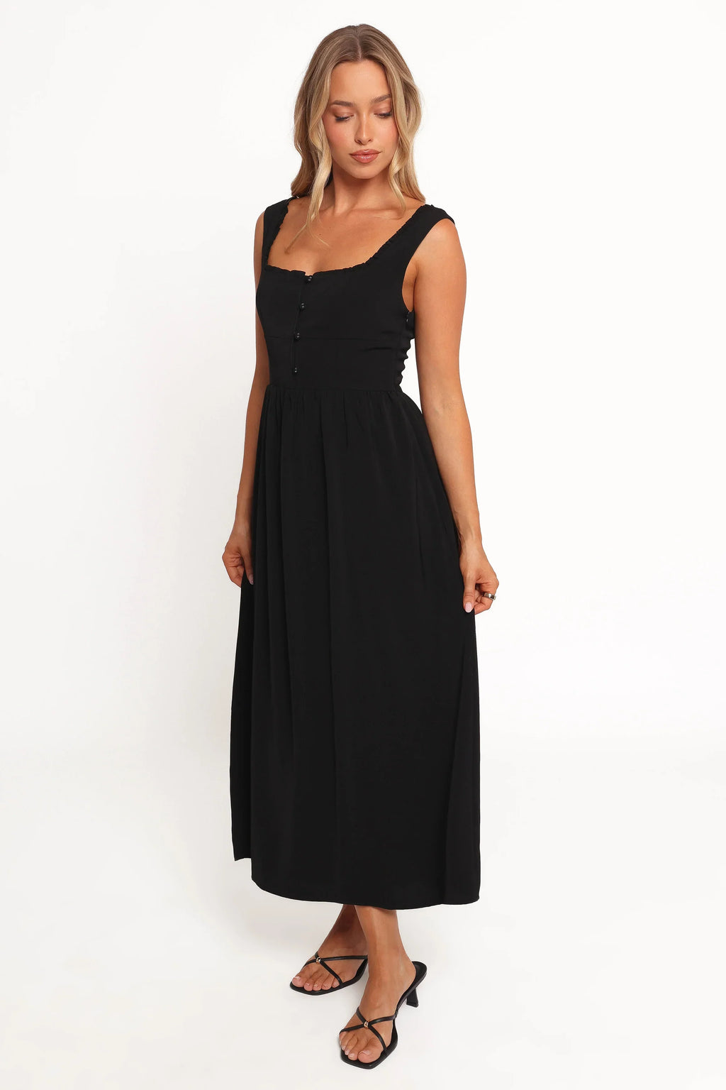 Robe Midi Melrose - Noir