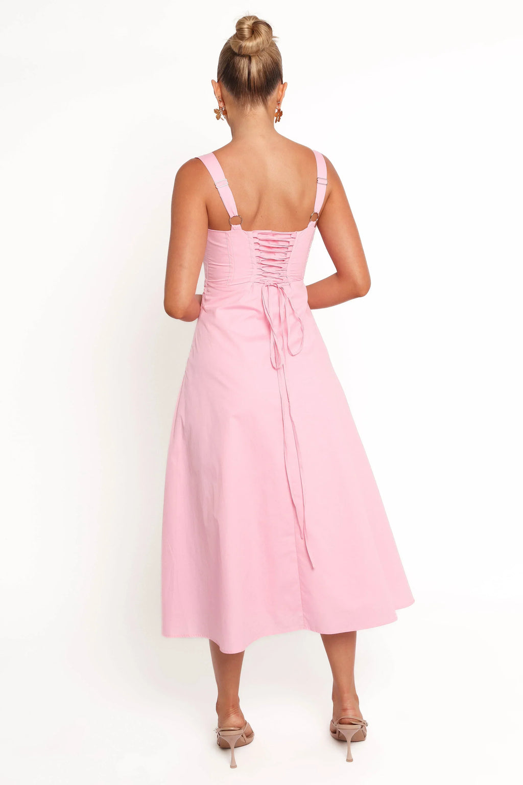 Robe midi Cosima - Rose