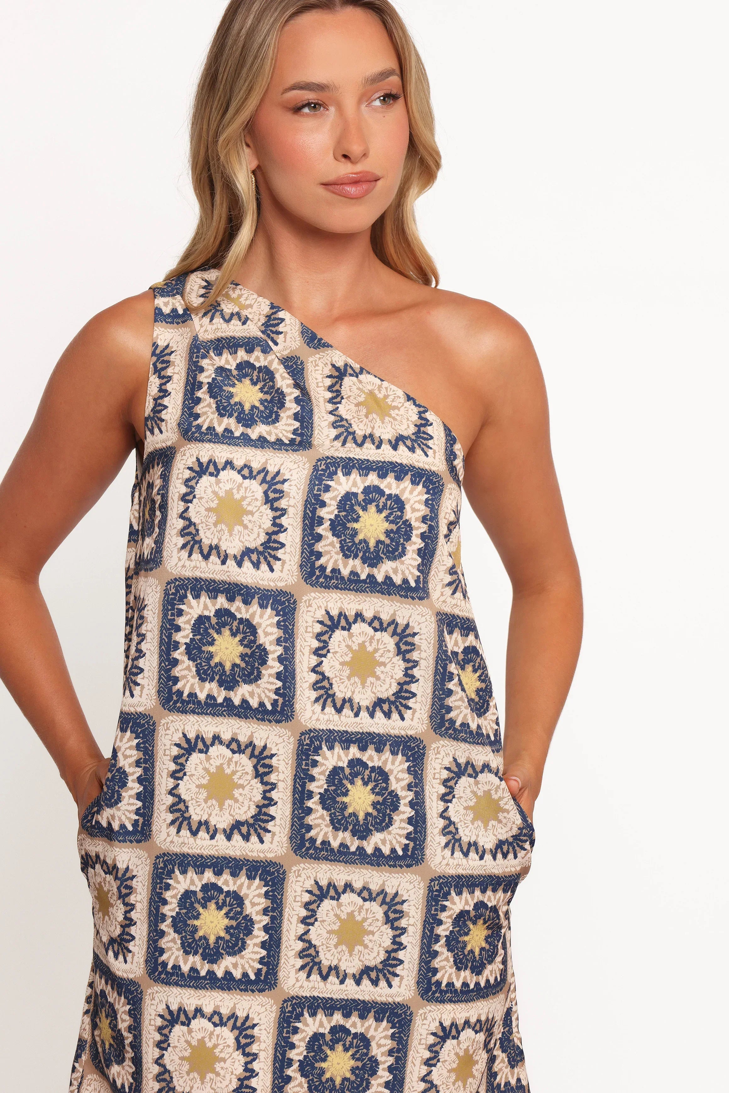 Robe Courte Rowena - Imprimé Rowena