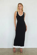 Robe longue en maille Ruthie