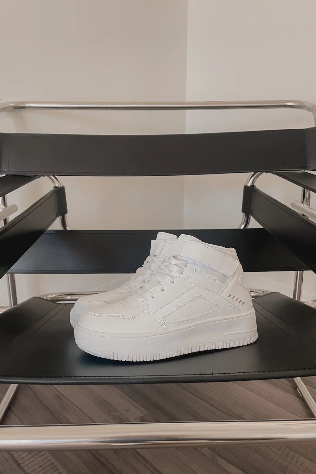 Baskets montantes Cora blanches