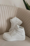 Baskets montantes Cora blanches