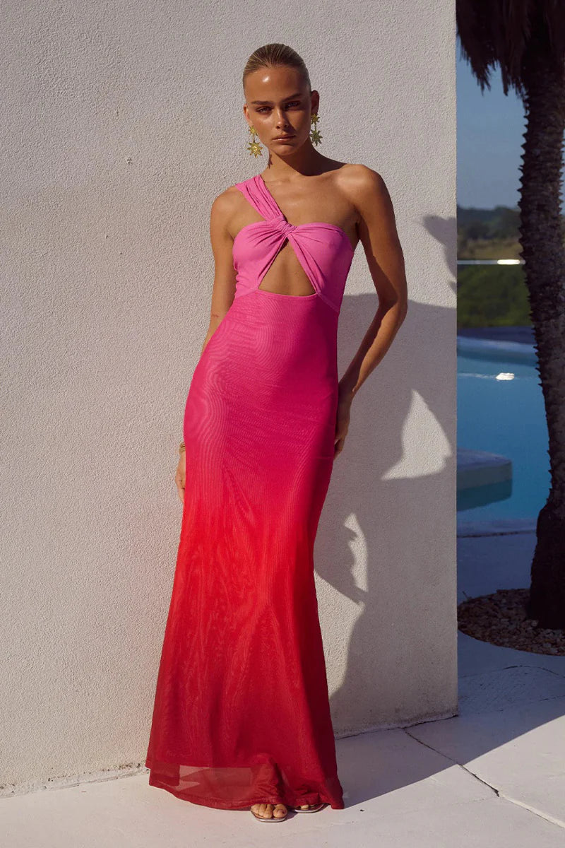 Robe longue dégradée Kyree
