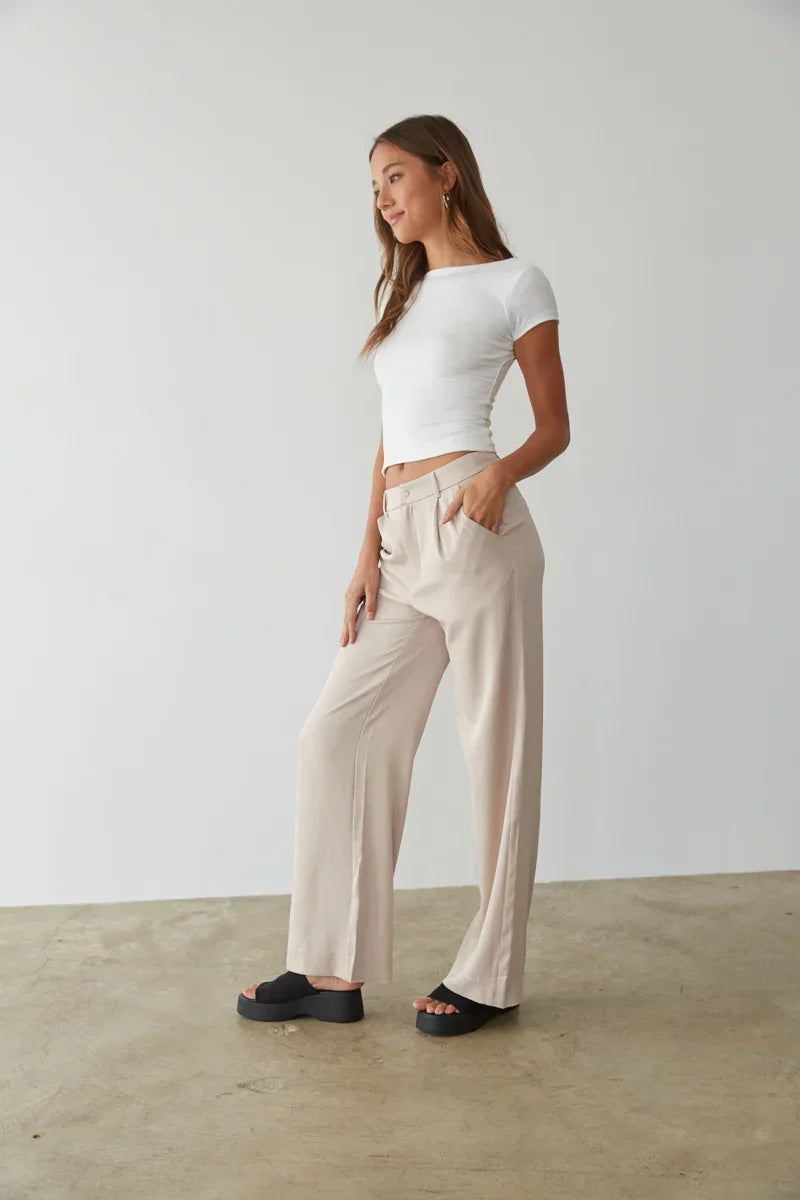 Pantalon large Lyna