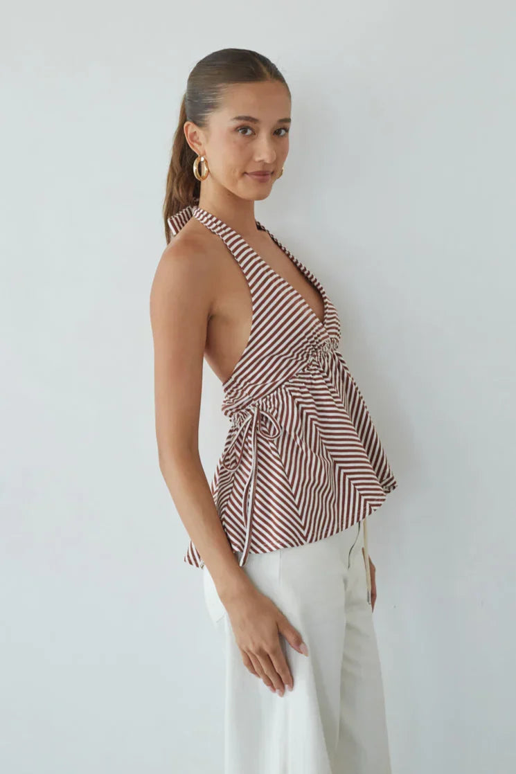 Haut Cely style nuisette à nouer