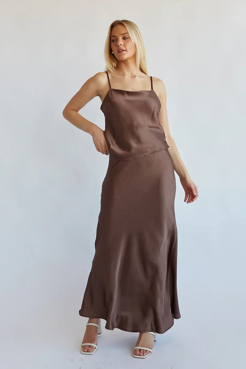 Débardeur en satin Amiri