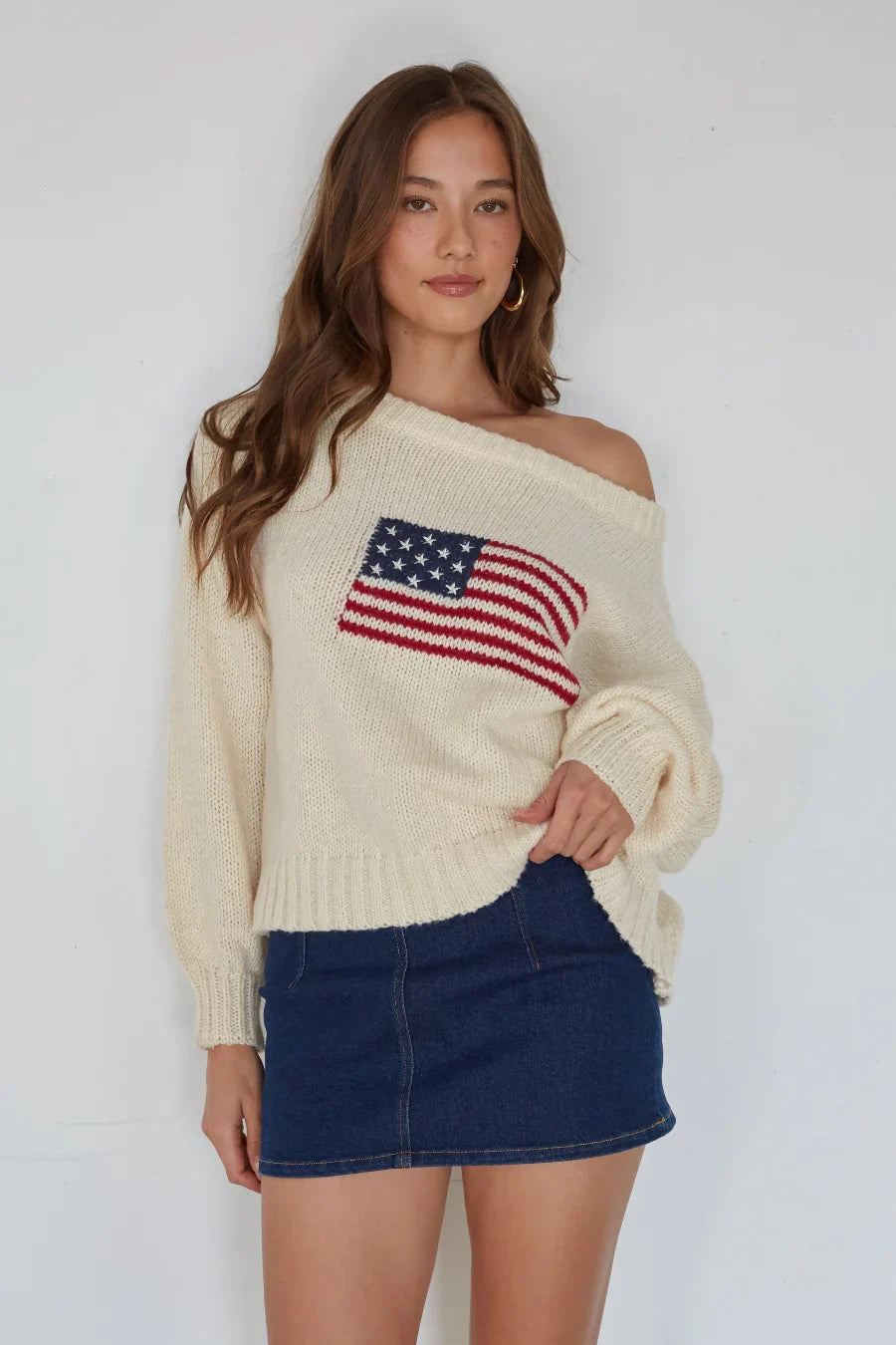 Pull Brandi à épaules dénudées