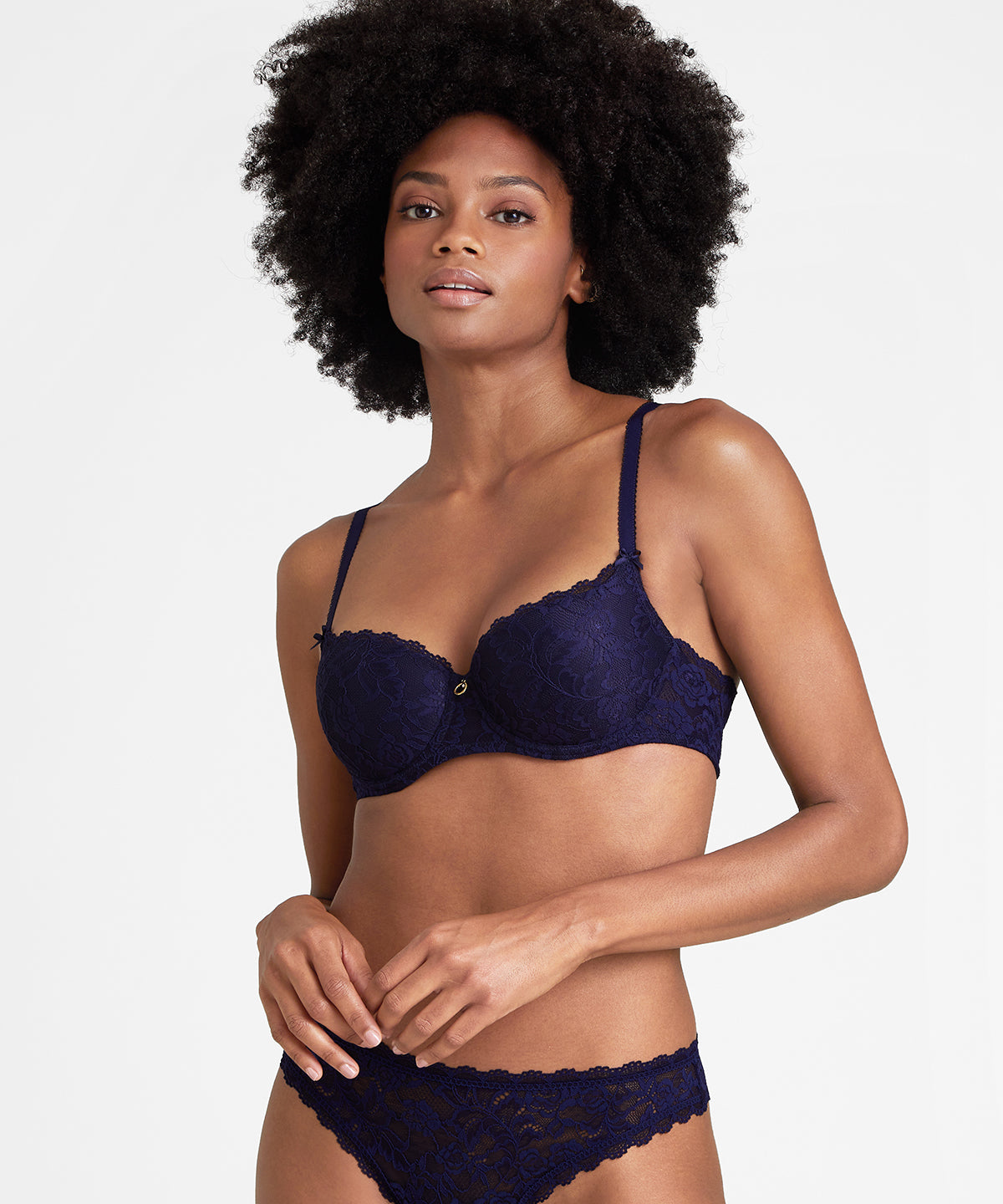 Rosessence Soutien-gorge Corbeille coques confort Bleu Nocturne