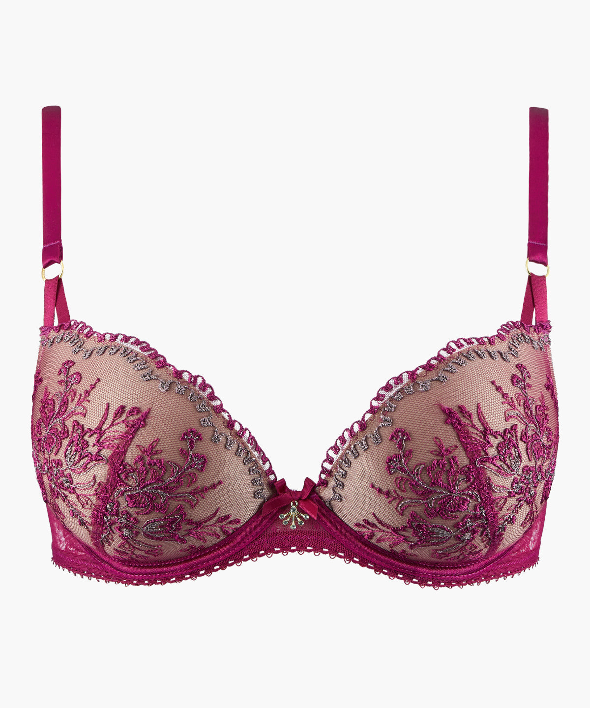 Trésor Infini Soutien-gorge Push-up coques Night Purple