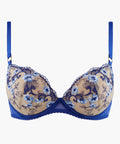 Idylle à Giverny Soutien-gorge Push-up Les mots bleus