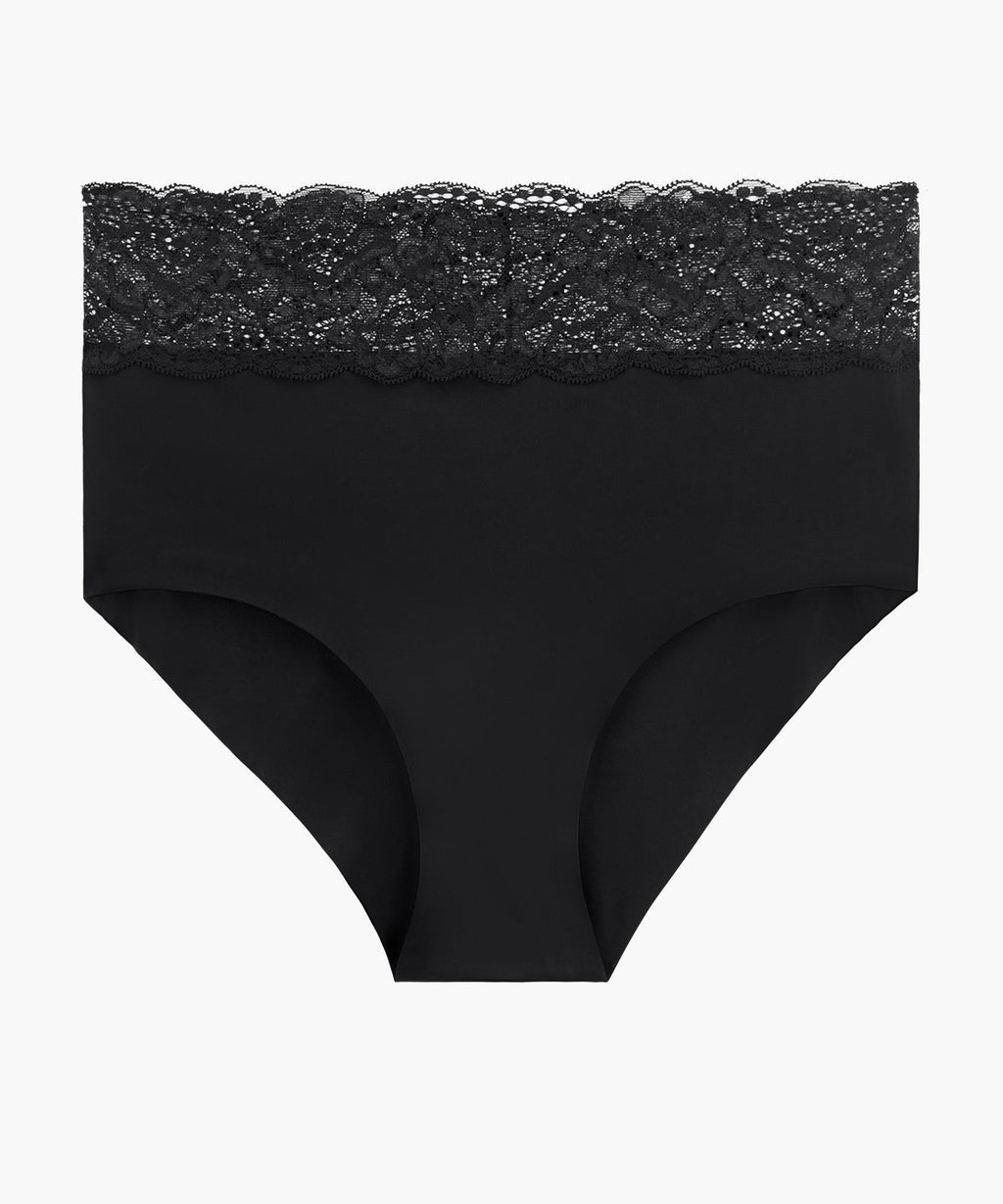 Sweetessence Culotte taille haute Noire