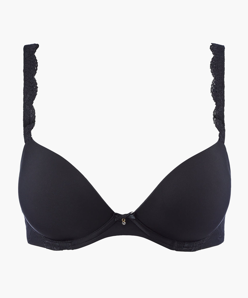 Sweetessence Soutien-gorge Push-up coques Noir