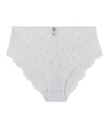 Flowermania Culotte taille haute Blanc