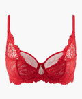 Flowermania Soutien-gorge Emboîtant Foulard Rouge floral