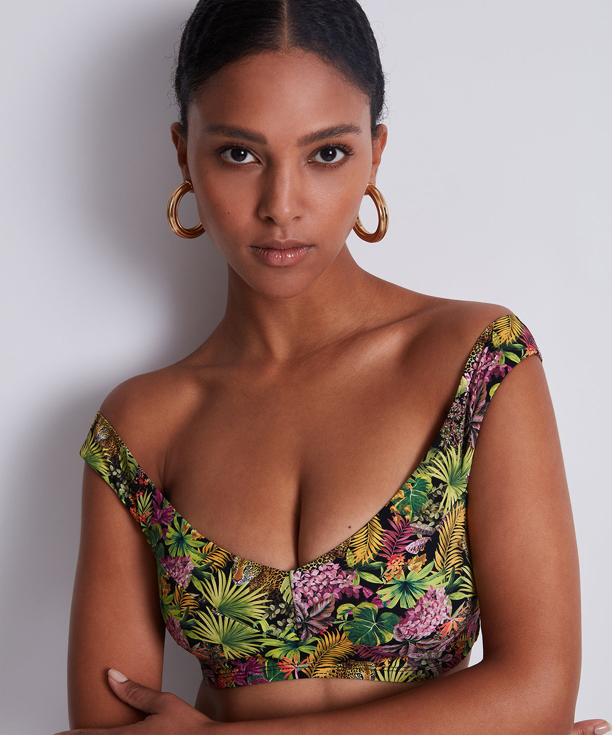 Exotic Fever Haut de maillot de bain Brassière Deep Forest