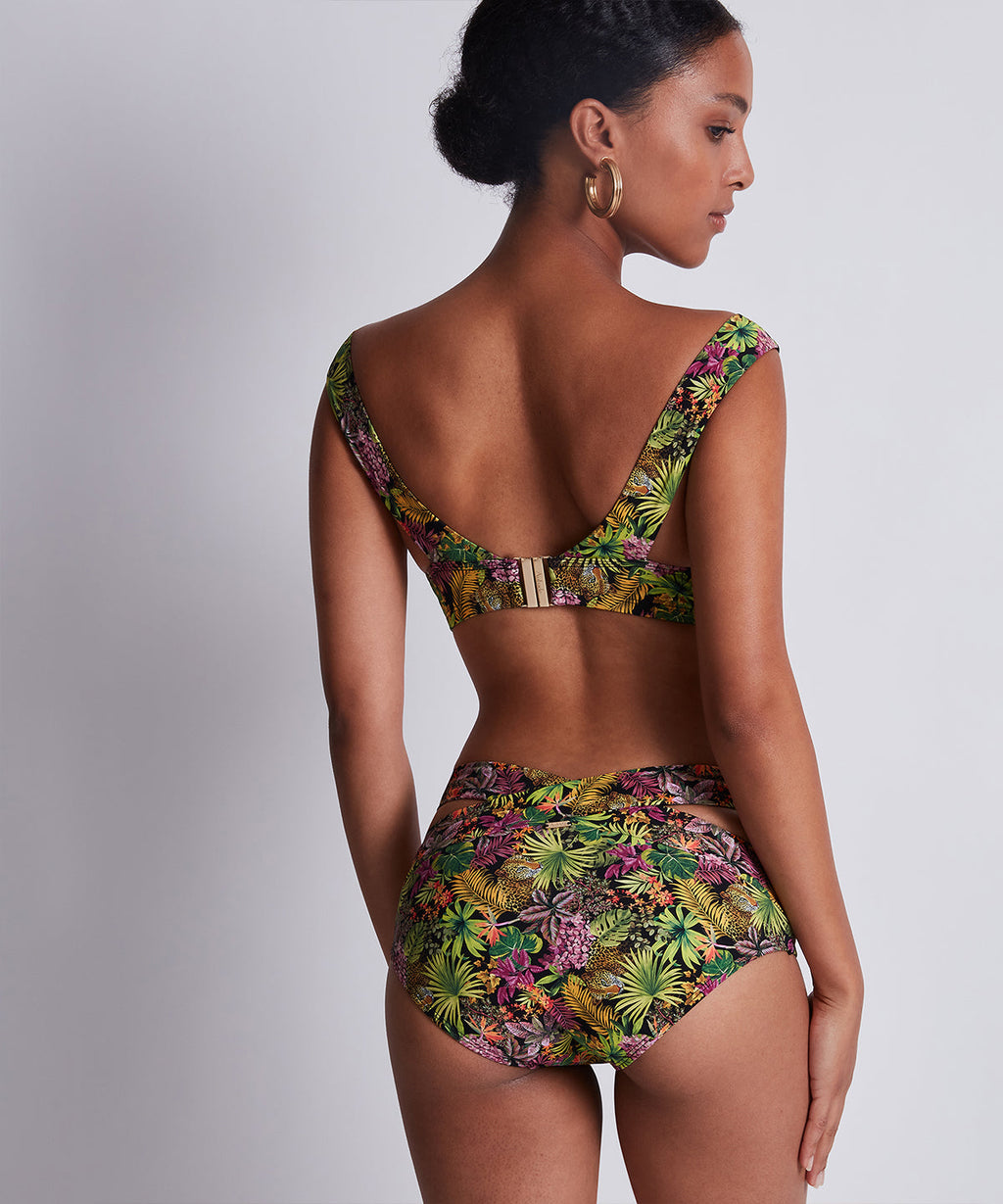 Exotic Fever Haut de maillot de bain Brassière Deep Forest