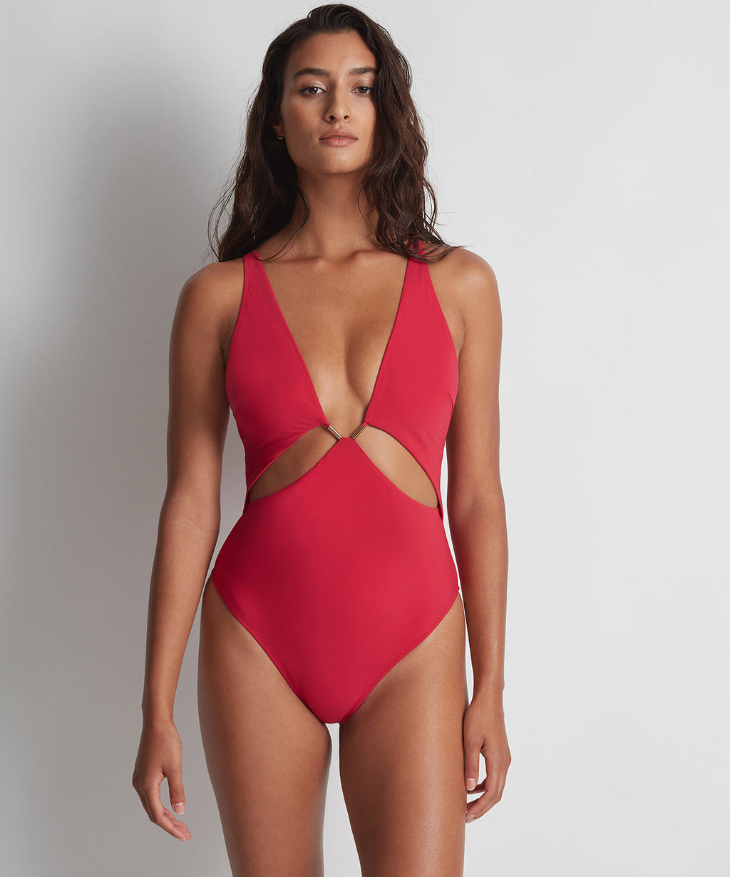 Maillot de bain une pièce Beach Escape Hibiscus