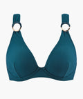 Secret Cove Haut de maillot de bain Triangle avec armatures Oasis
