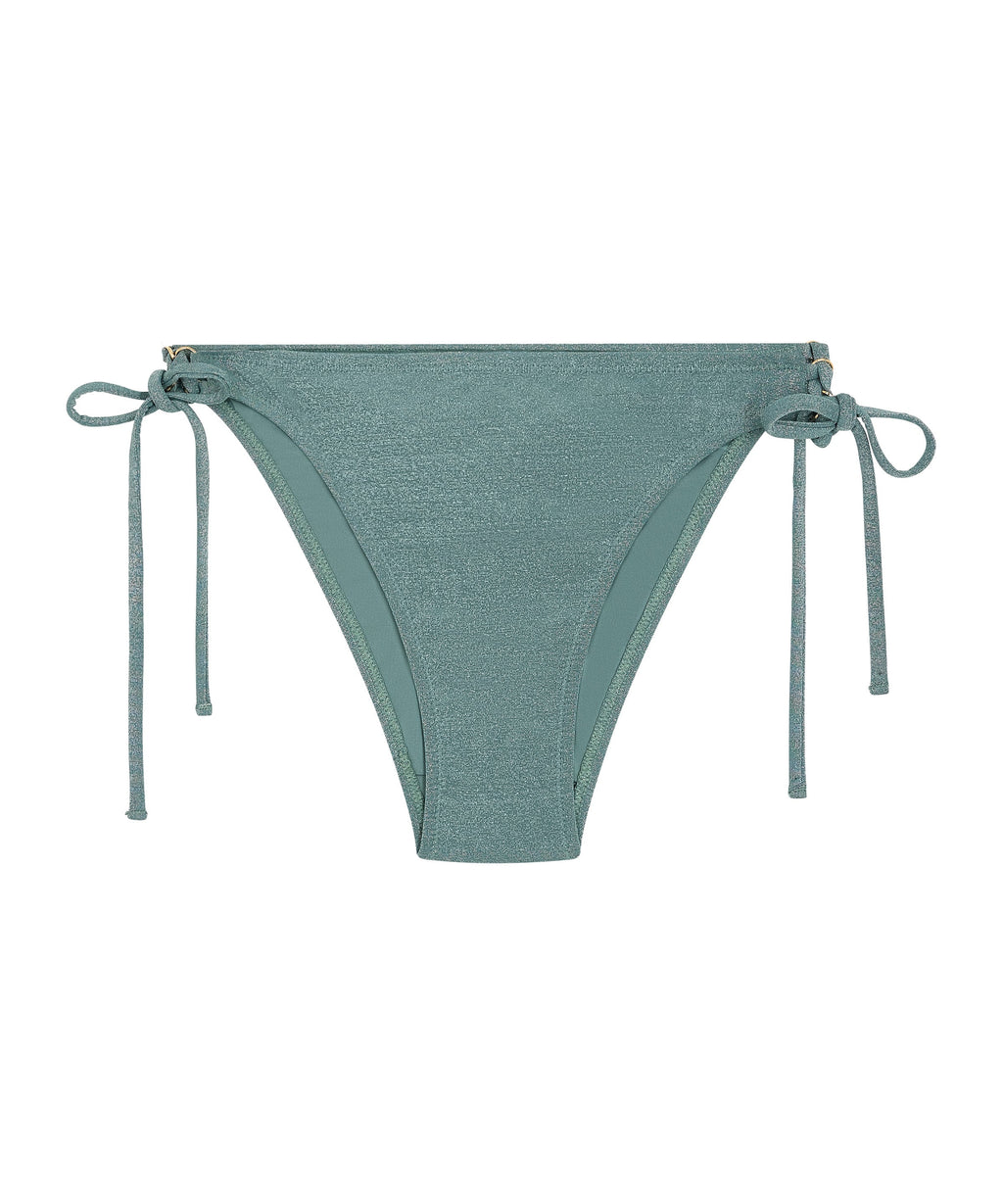 Summer Glow Bas de maillot de bain taille basse Aqua