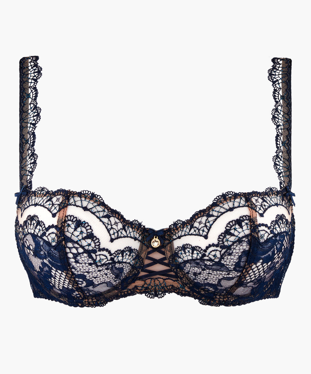 Soleil Nocturne Corbeille Bra Twilight Blue