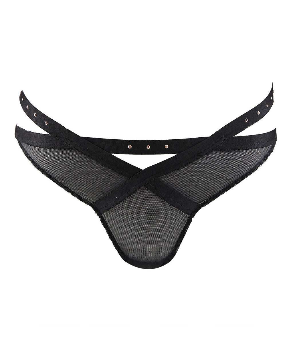 Rencontre Anonyme Culotte taille basse Noir